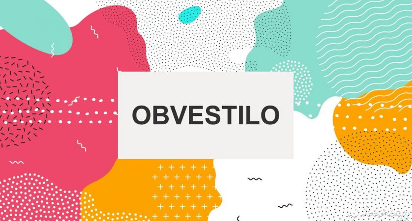 Obvestilo za starše