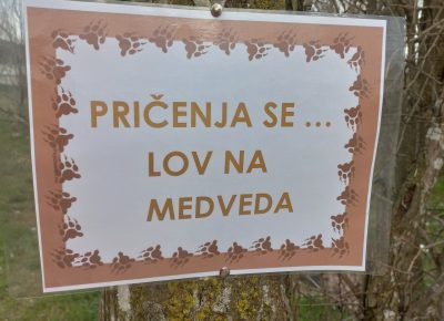 Lov na medveda in zaklad ob svetovnem dnevu zdravja