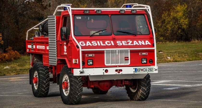 Obisk gasilskega doma Sežana