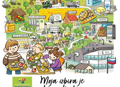 Tradicionalni slovenski zajtrk v vrtcu Komen