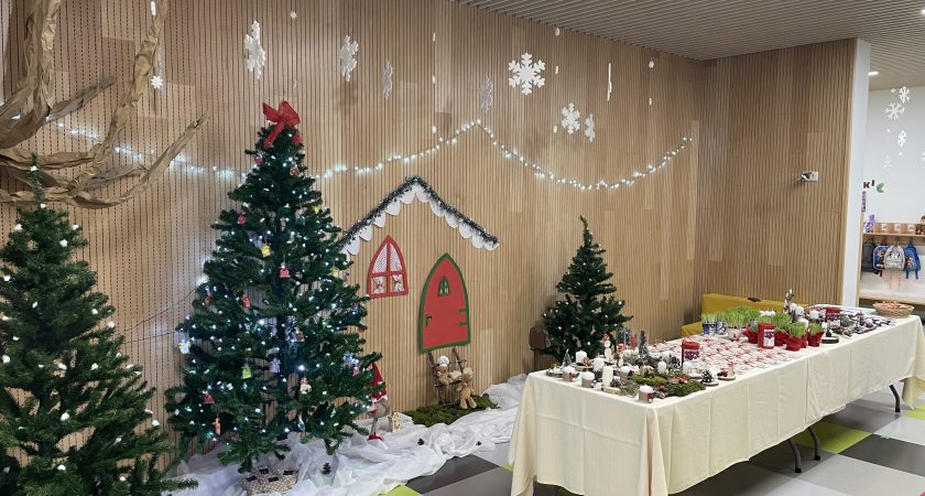 Novoletni bazar v enoti Materija spet presegel pričakovanje