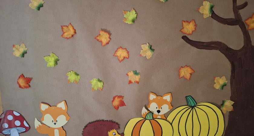 Zlata jesen v skupini otrok “Medvedki”