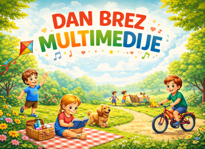 Dan brez multimedije v vrtcu Lokev