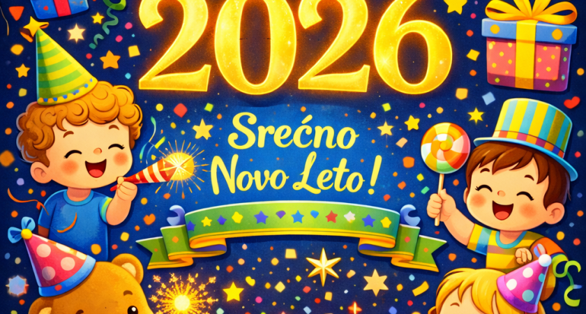 Novoletni utrinki otrok skupine Kužki