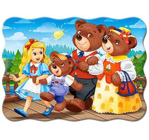  Zlatolaska in trije medvedi