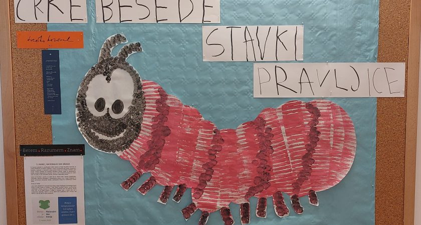 Prvi nacionalni dan branja v skupini Kameleončki