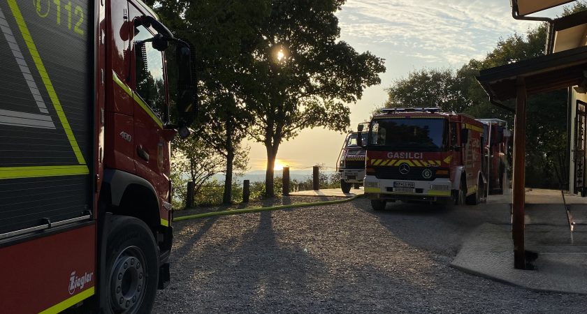 Srečanje s starši pri gasilcih v Materiji