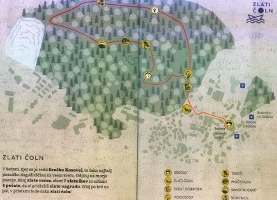 Pohod Zlati čoln skupine Kužki