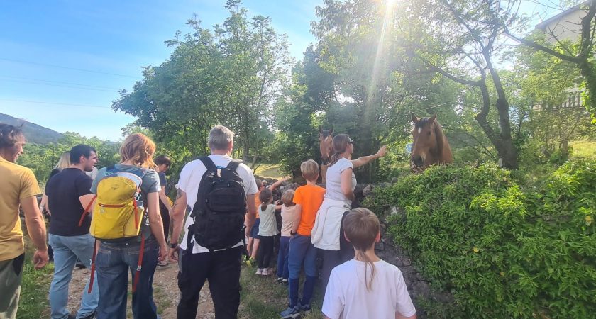 Zaključni pohod in raziskovanje Brij pri Komnu