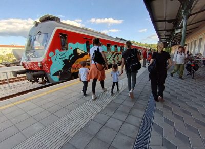 Z vlakom v Novo Gorico- majhni trenutki, veliki spomini