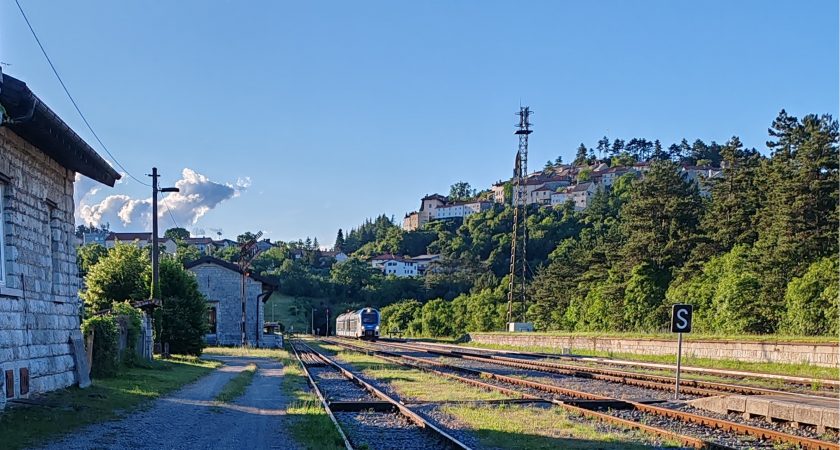 Izlet z vlakom v Štanjel