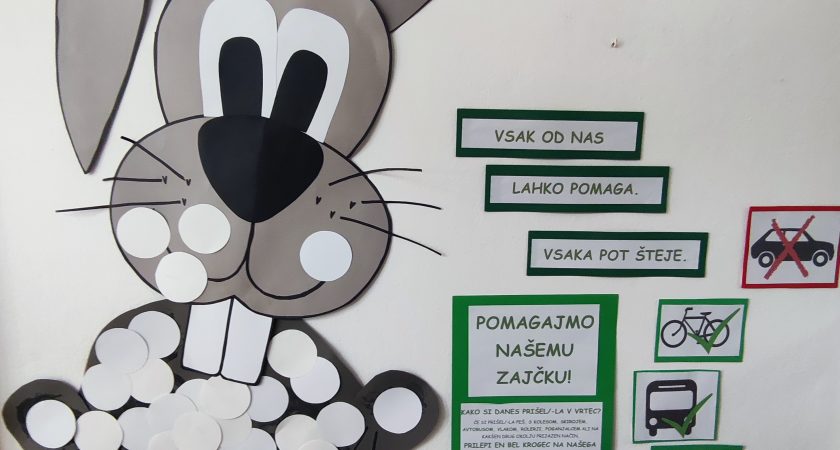 Teden mobilnosti v enoti Dutovlje – skupaj za čistejše okolje