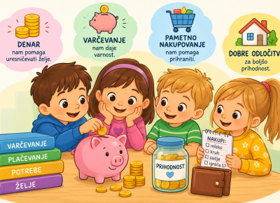 Finančna pismenost v skupini Kužki